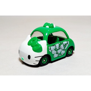 Unbox Tomica Die-cast Model Hello Kitty Collection White / Greens ความยาว 5.5 x กว้าง 3.0 x สูง 3.5 ซม.ไม่มีกล่อง