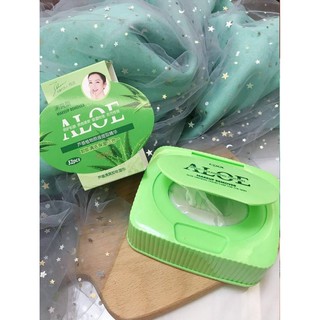 Cool Betty Aloe makeup remover wipes 32pcs. ทิชชู่ทำความสะอาดสูตรว่านหางจรเข้