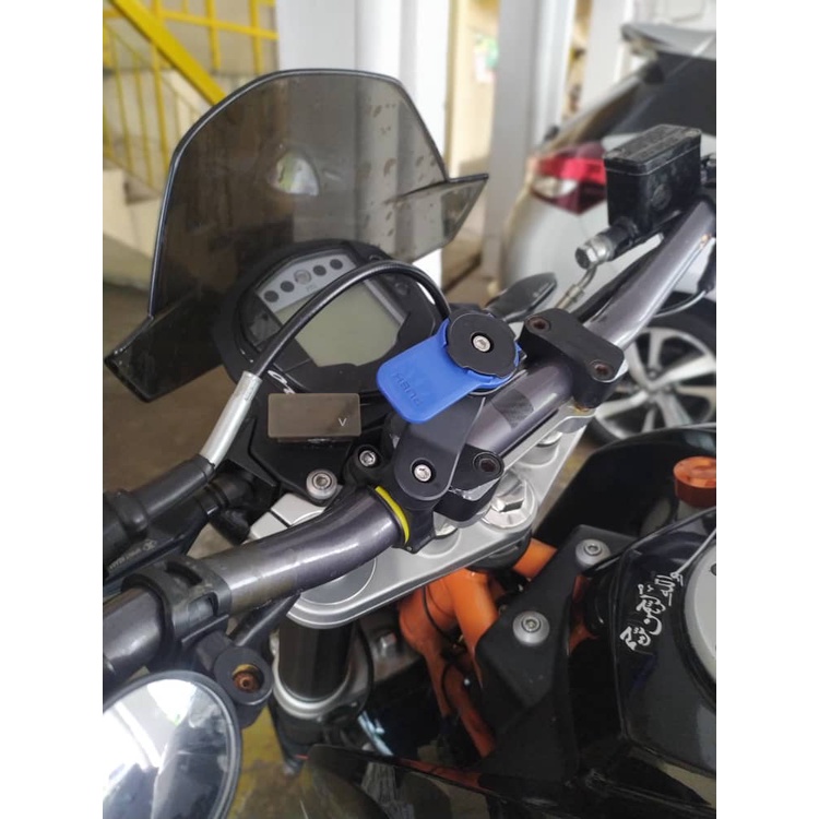 ที่วางโทรศัพท์ KTM duke 200 250 390 MT09 MT15 GPX Benelli Handlebar รถจักรยานยนต์จักรยาน Handphone m