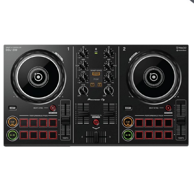 Pioneer DJ DDJ-200 เครื่องเล่นดีเจ Smart DJ controller