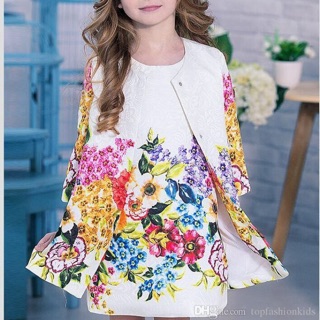 D&amp;G เดรสพร้อมแจ็คเก็ต ไซส์ 3-8 ปี