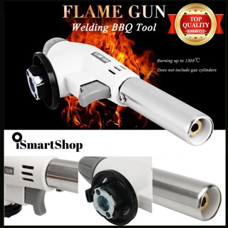 หัวพ่นไฟ สำหรับทำอาหารใช้แก๊ส/ แก๊สกระป๋อง Flame Baking BBQ Spray gun burner