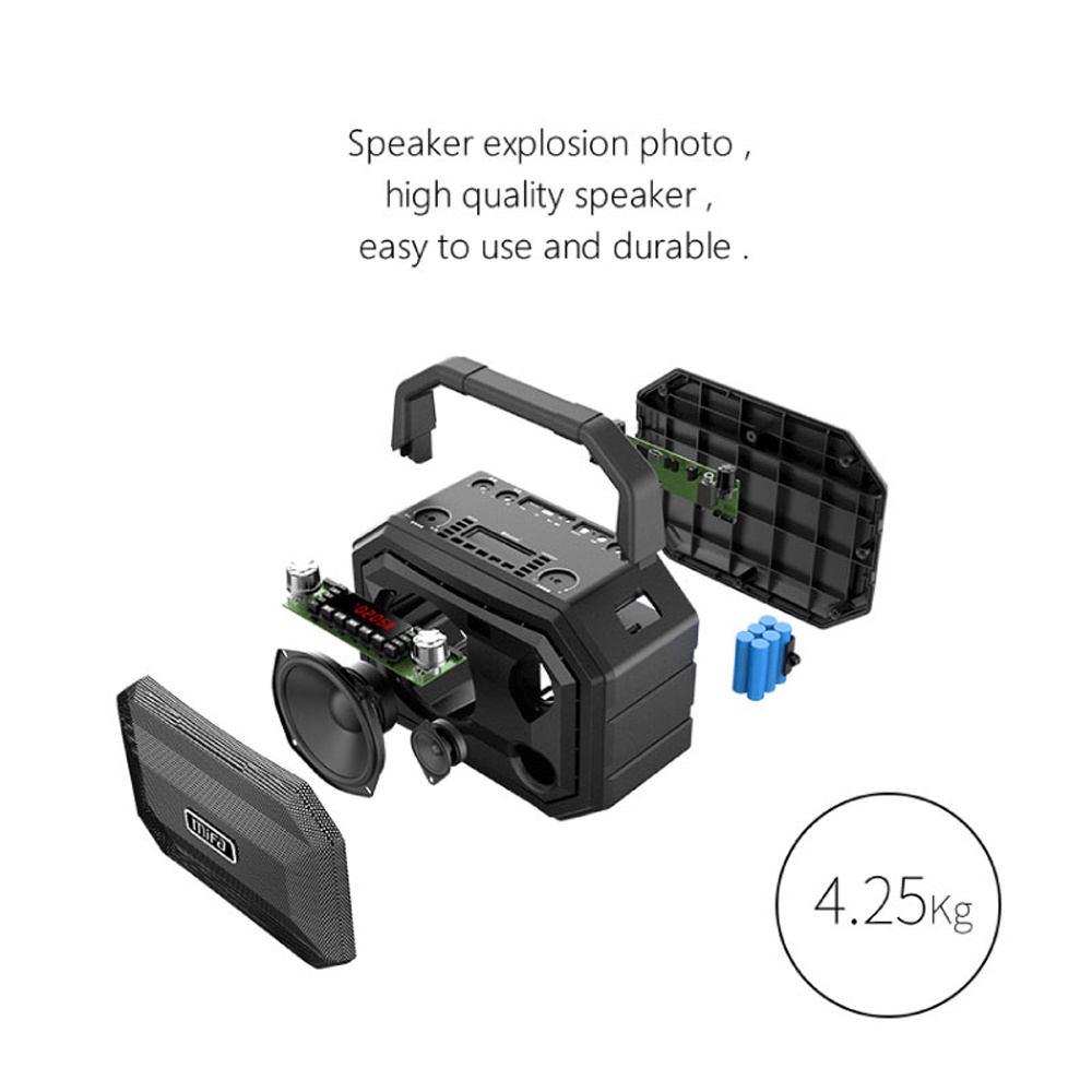 Mifa M520 Multi-function Karaoke Bluetooth Speaker ลำโพงตั้งพื้น / ตู้ร้องคาราโอเกะ / ตู้ช่วยสอน รับประกันศูนย์ไทย 1 ปี