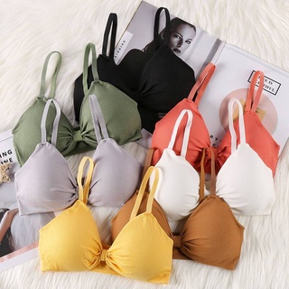 Pretty Bra PB-004 เสื้อใน ไร้โครง ผ้านุ่ม ใส่สบาย หลากสี