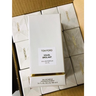 อิมพอร์ตหิ้ว พร้อมส่ง TOMFORD SOLIEL BRULANT EDP  ▪️ 100 ml ▪️ INBOX ซีล ▪️ ส่งฟรี  ▪️ 1550.-