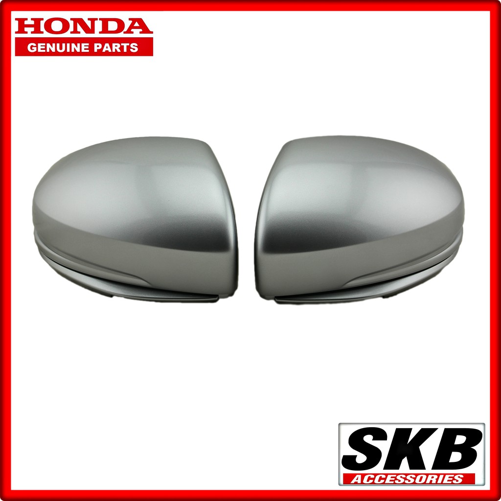 ฝาครอบกระจก HONDA CITY JAZZ GK ปี 2014-2020 ไม่มีไฟเลี้ยว สีเงิน NH-700M ครอบกระจกjazz ครอบกระจกแจ๊ส