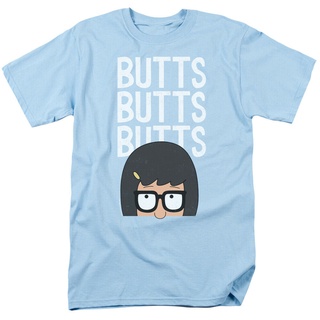 เสื้อยืดผ้าฝ้าย เสื้อยืด พิมพ์ลาย Bobs Burgers Tina Butts Peepin ขนาดใหญ่ สไตล์ฮิปฮอป คลาสสิก