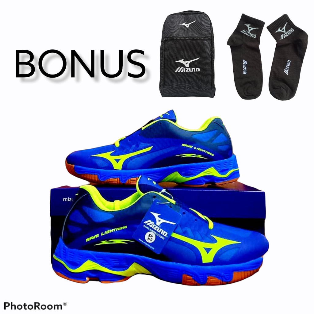 Mizuno Wave Lightning Low Z 2 รองเท้าวอลเลย์บอล Mizuno Wave Momentum รองเท้าวอลเลย์บอลผู้ชายรองเท้าว