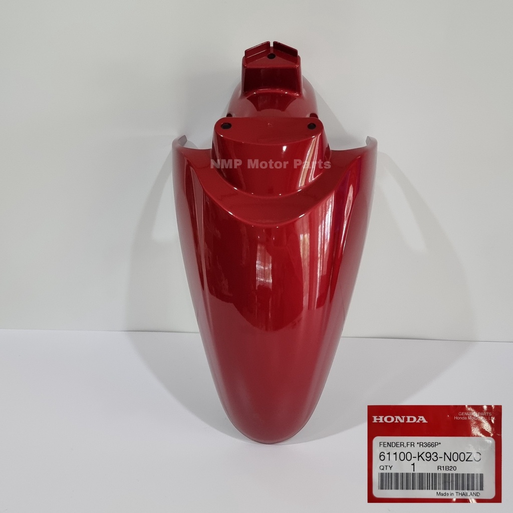 บังโคลนหน้า SCOOPY-I โฉม ปี2017-2020 ไฟหน้า LED ไฟหน้า-ไฟเลี้ยวหน้าติดกัน แท้ HONDA FRONT  FENDER  UK