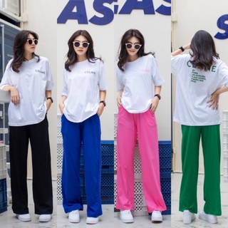 เสื้อยืดแขนสั้นทรง Oversize สกรีน ด้านหน้าและด้านหลัง