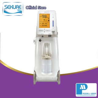 Yuwell เครื่องผลิตออกซิเจน 5 ลิตร ใช้พ่นละอองยาได้ พร้อม Oximete ในตัว รุ่น 9F-5AW (รับประกัน 1 ปี)