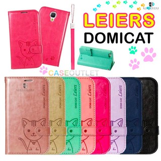 เคสฝาพับ Domi Cat เคสหนัง เคสออปโป้ oppo รุ่น Realme 7i | C17|Reno 2|Reno 4 4G|K3|A71|A83|A94|R9S