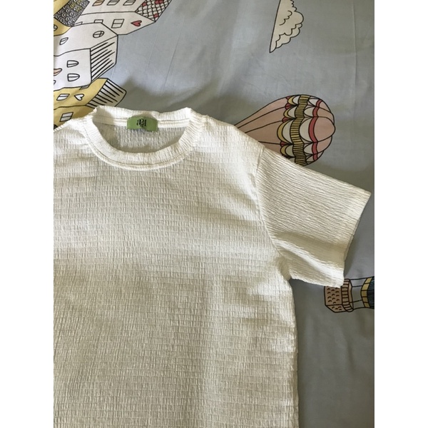 เสื้อยืดผ้าย่น สุดน่ารัก ป้ายa21 shop