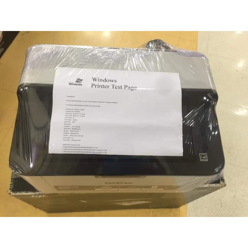 brothet  HL1110 ปริ้น A4 ดำพร้อมตลับใหม่ดรัมใหม่(มือสอง)