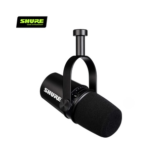 Shure MV7 ไมโครโฟนบันทึกเสียงชนิดไดนามิก ช่องเอาท์พุตรองรับ USB และ XLR สินค้ารับประกันศูนย์ 1 ปี