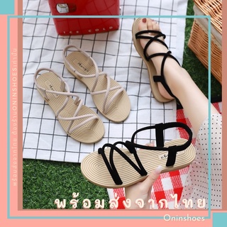 รองเท้าแตะรัดส้น:งานเกาหลี(พร้อมส่ง)เส้นกำมะหยี่,พื้นนุ่นใส่สบาย:รหัส220