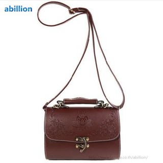 A billion กระเป๋า กระเป๋าสะพาย กระเป๋าสะพายผู้หญิง No.0223 (brown)