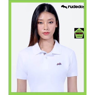 Rudedog เสื้อโปโล ชาย หญิง รุ่น marverrick สีขาว