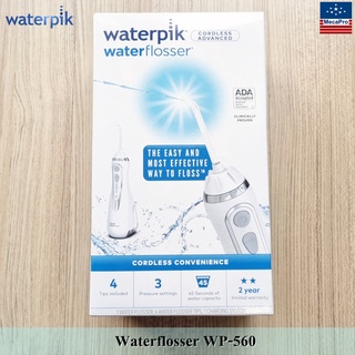 Waterpik ® Cordless Advanced Water Flosser WP-560CD เครื่องฉีดพ่นน้ำทำความสะอาดฟัน ไหมขัดฟันพลังน้ำ แบบไร้สาย