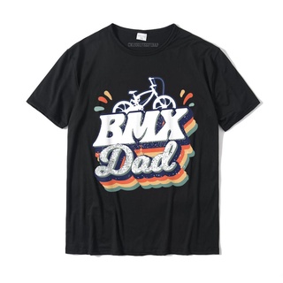 เสื้อยืด ผ้าฝ้าย พิมพ์ลาย BMX Dad Gift สไตล์วินเทจ แฟชั่นฤดูร้อน สําหรับผู้ชายS-5XL