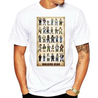 เสื้อยืดผ้าฝ้ายพรีเมี่ยม เสื้อยืด พิมพ์ลาย ZOMBIE 3 S-M-L-XL-2XL-3XL