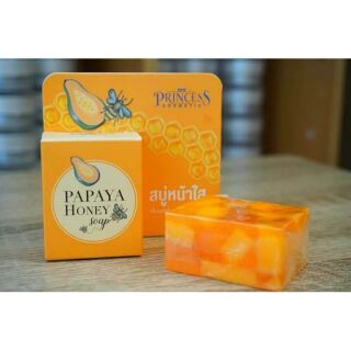 สบู่หน้าใส  มะละกอ น้ำผึ้ง ส่ง 85 บาท  papaya honey soap