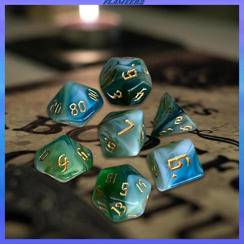 Sunei????New 10PCS D10 Sided Dice Set Polyhedral Die For Dungeons and Dragons sunei.th ThaiPick