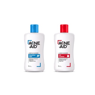 ❤ACNE-AID ผลิตภัณฑ์ทำความสะอาดผิวหน้า💙.👉ขนาด 50 ml ❗❗❗