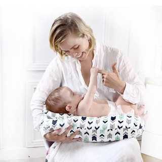 D006(ใหม่) หมอนรองให้นมลูก หมอนให้นม Breastfeeding Pillow แพ็คถุงสูญญากาศ