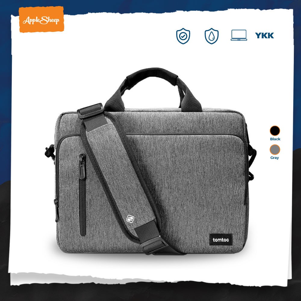กระเป๋า Laptop / Notebook รุ่น [Tomtoc Briefcase] คุณภาพดีที่สุด ยี่ห้อ Tomtoc จากแบรนด์ AppleSheep พร้อมส่งจากไทย