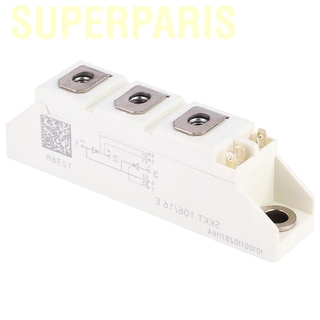 Superparis บอร์ดโมดูลควบคุมซิลิคอน Skkt106 / 16 E Thyristor 1600 V 106 A 1 ชิ้น