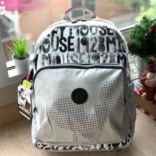 KIPLING D BRIGHT Medium Backpack in jersey fabric ของแท้ ราคาถูก