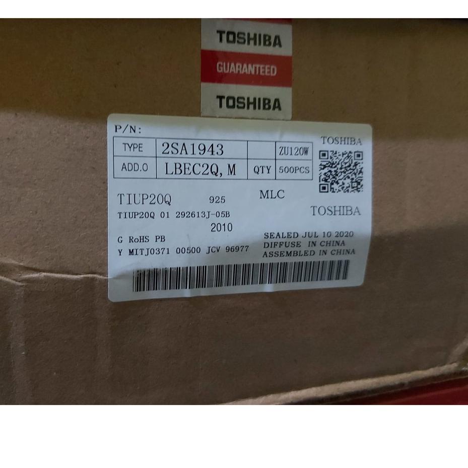 สินค้าตัวท็อป. TOSHIBA ทรานซิสเตอร์ 2SA1943 2SC5200 TR C5200 A1943