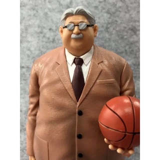 SLAM DUNK Mitsuyoshi Anzai SHOHOKU Basketball Team Coach PVC Figures  22cm