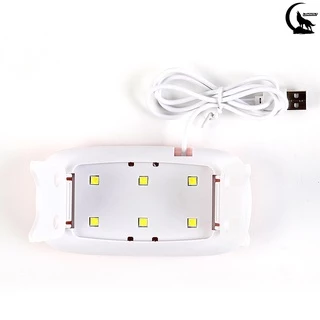 🔥สินค้ามีพร้อมส่ง🔥เครื่องอบเล็บเจล Mini จิ๋วแต่แจ๋ว ขนาดพกพา UV/LED 6W