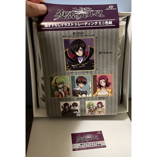 Code Geass Lelouch of the Resurrection Original Trading Mini Shikishi