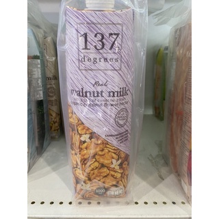 นมวอลนัท ออแกนิค ตรา 137ดีกรี 1000Ml*2 Real Walnut Milk Organic Coconut Flower nectar (137Degrees)