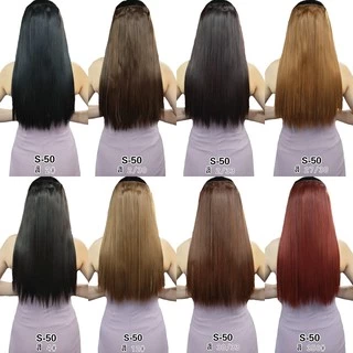 🔥แฮร์พีช ผมตรง 50/60/70cm หนาพิเศษ200g. ผมสวย เกรดพรีเมียม