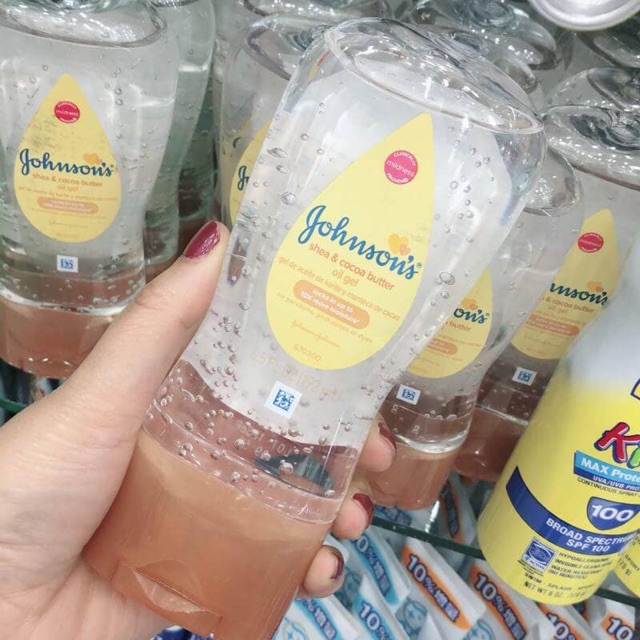 Johnson's Baby Oil Gel 192ml