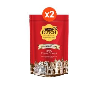 Cocoa Dutch Cocoa Powder 500 g. Total 2 pcs. โกโก้ดัทช์ โกโก้ผง ถุงเติม ขนาด 500 กรัม รวม 2 ซอง