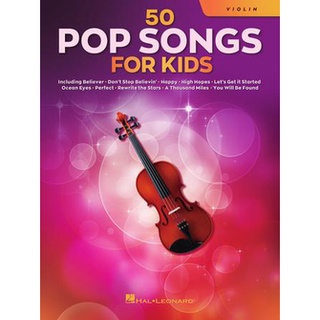 50 POP SONGS FOR KIDS for Violin (HL00350965)