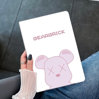 BEARBRICK for เคสไอแพด   air 1 2 3 4 5   mini 4 5 6 เคส   pro 11 10.2 gen 7/8/9 Airbag tri-fold pen slot case