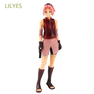 BANPRESTO Lilyes Grandista Haruno Sakura โมเดลพีวีซีของเล่นสําหรับเด็กขนาด 26 ซม