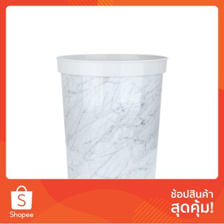 ถังขยะกลม TG59712 9 ลิตร SNOW MARBLE ถังขยะ ถังขยะและถุงขยะ ผลิตภัณฑ์และของใช้ภายในบ้าน ROUND DUSTBIN  TG59712 9L MARBLE