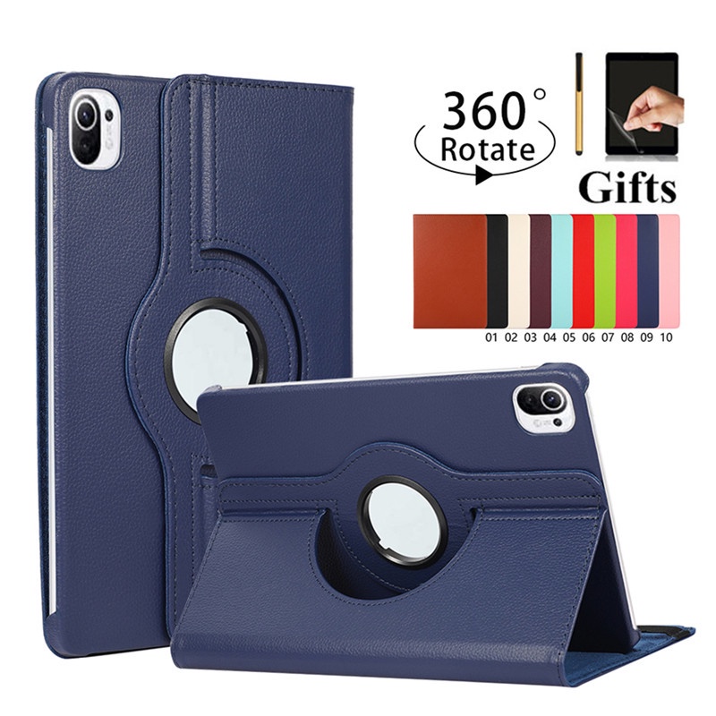 Coque 2021 เคสแท็บเล็ตหมุนได้ 11 นิ้ว 360 องศาสําหรับ XiaoMi Mipad 5 11MiPad 5 Pro Mi Pad 5 Pro