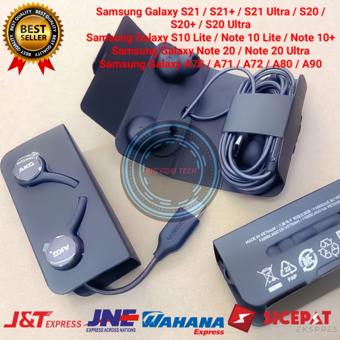 หูฟัง ชุดหูฟัง SAMSUNG AKG NOTE 10 10+ S20 S20+ TYPE-C ของแท้ 100%