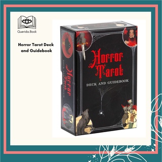 [Querida] ไพ่ทาโรต์ ไพ่ยิปซี ไพ่ออราเคิล ไพ่แท้ ไพ่นำเข้า Horror Tarot Deck and Guidebook