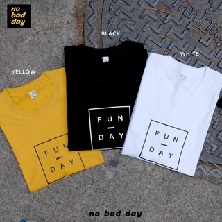 เสื้อยืดสกรีนลาย FUN DAY