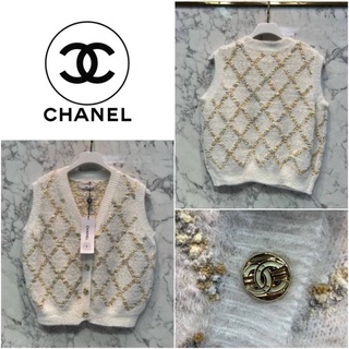 เสื้อแขนกุด CHANEL CARDIGANS KNIT 2022SS