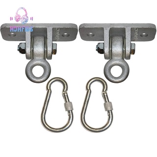 Locking Snap Hooks | Heavy Duty Swing Hook Hangers Seat Trapeze Sets | Static Tension 5000 Lb Capacity